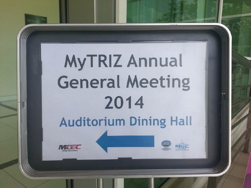 TRIZ 2014 AGM - 3 TRIZ 2014 AGM - 3